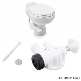 Briny River RV Toilet Water Valve Assembly Kit 385314349 Compatible with Dometic Pedal Flush 706 Sealand