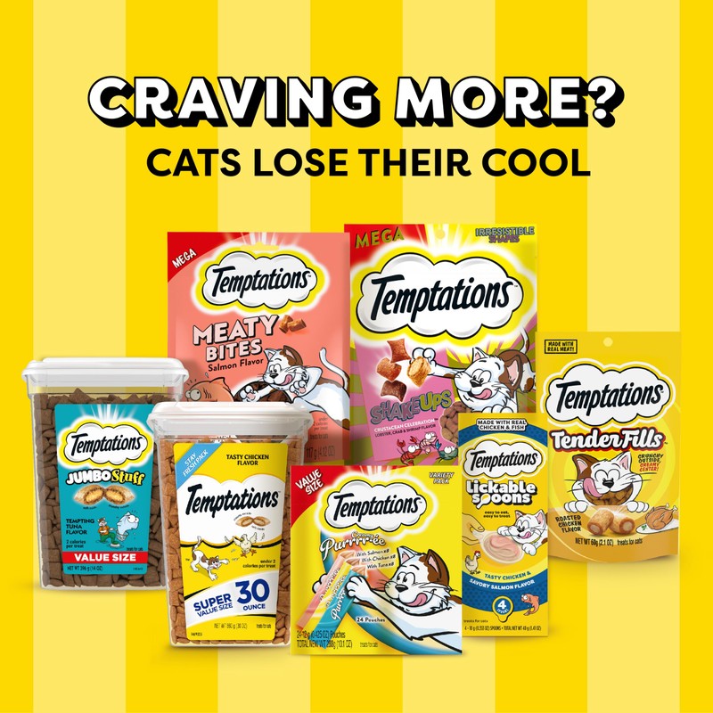 Temptations Meaty MixUps Cat Treats with Salmon & Tuna, 4.12