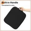 HARFINGTON 2pcs Seat Cushion 2.36" Thick Comfort Memory Foam Office