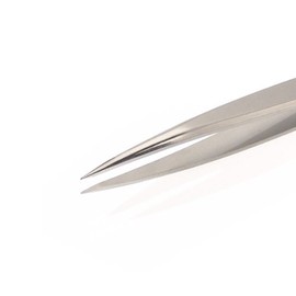 Stainless Steel Toplnox Pointed Tweezers by Niegeloh. Made in Solingen, Germany