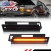 OFFKAT Smoked Amber LED Front Side Marker Lights For 1984-1992