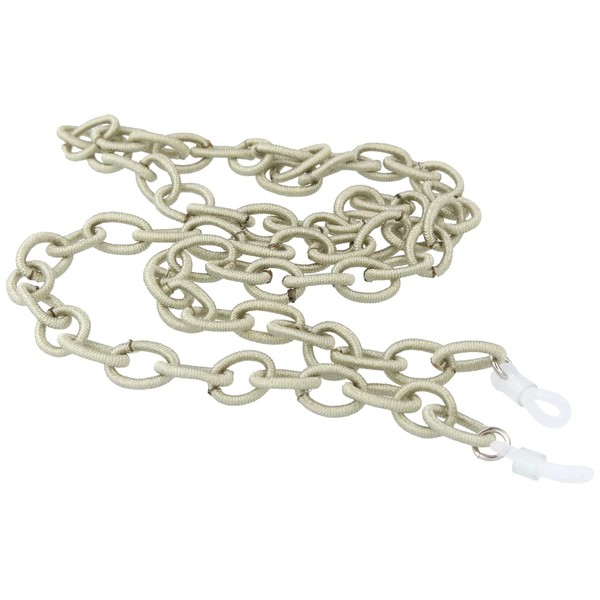 Elegant Fabric - Glasses Chain KF32 with Woven Chain Links