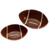 Boston International Ceramic Bowls Nesting Serving Bowl Set, 2 Sizes,