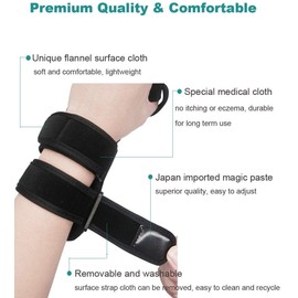 Furlove Soft Stroke Resting Hand Splint Carpal Tunnel Wrist Brace Night Immobilizer, Finger Stabilizer Wrap - for Muscle Atrophy Rehabilitation, Arthritis, Tendonitis, Carpal Tunnel Pain (Right/L)
