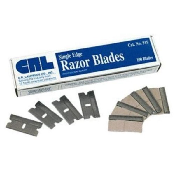 CRL Single Edge Razor Blades Pack of 100 by CR Laurence