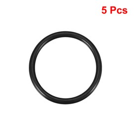 sourcing map Nitrile Rubber O-Rings 60mm OD 50mm ID 5mm Width, Metric Sealing Gasket for Automotive Machine Plumbing, Pack of 5