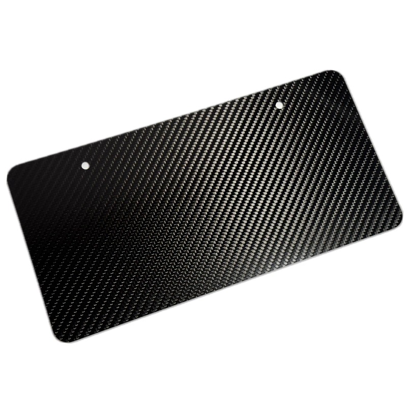 BUFU Carbon Fiber License Plate, 12"x6"