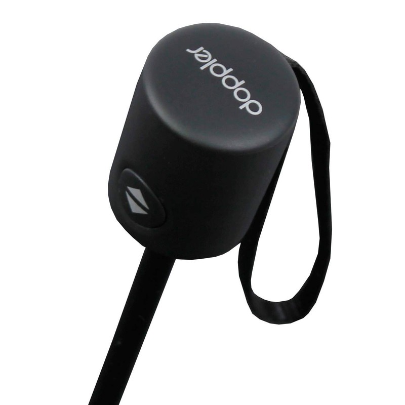 Doppler Mini Zero Magic Pocket Umbrella with Automatic Open/Close Black