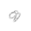 UNOde50 Shortcut Ring, Sterling Silver Plated Alloy, N / A