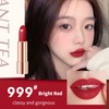 Matte Lipstick Set 3 Colors Lip Stick with Orange Chain