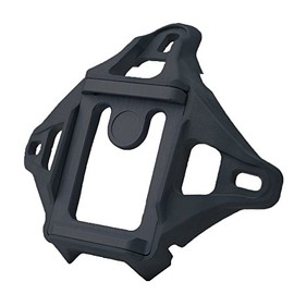 DLP Tactical 3-Hole Skeleton NVG Mount Shroud Compatible with ACH/MICH/OPS-Core Fast/Crye AirFrame Helmet (Black)