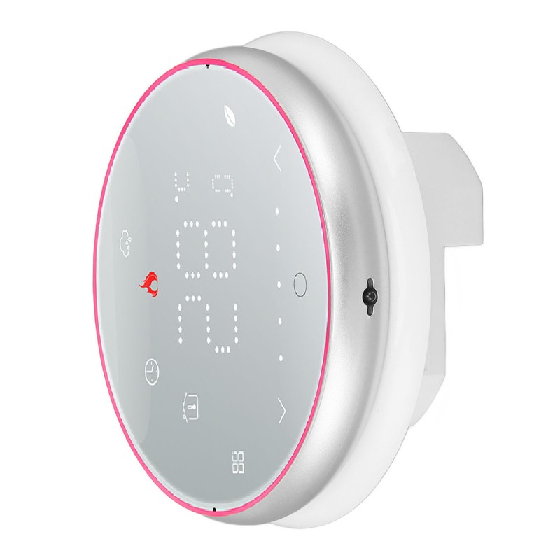 Smart Thermostat 1 Week Programmable LED Display Recessed Round Digital