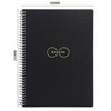 Notebook B5 Black Round Sign Circle Line Design Portable PP