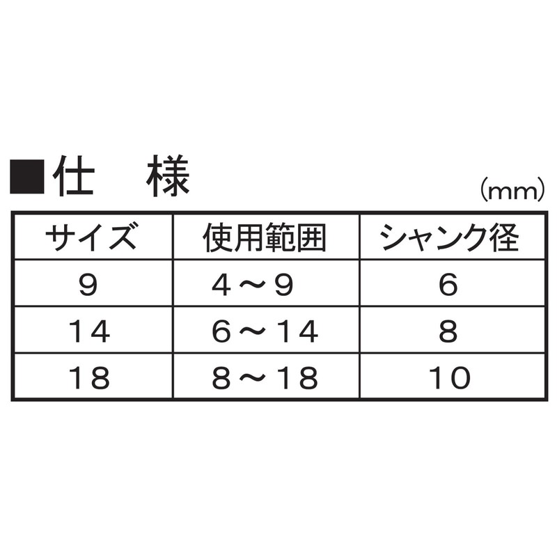 Niigata Seiki SK Promen 4-9mm PC-9 Round Shaft