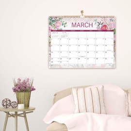 2026 Calendar - Family Calendar 2026 from January 2026 to December 2026, 37 x 29 cm, Time Management Organiser for Work, Home & School with Hook