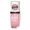 L.A. COLORS Quick Color Nail Polish with Crystal Hardeners, Emotion