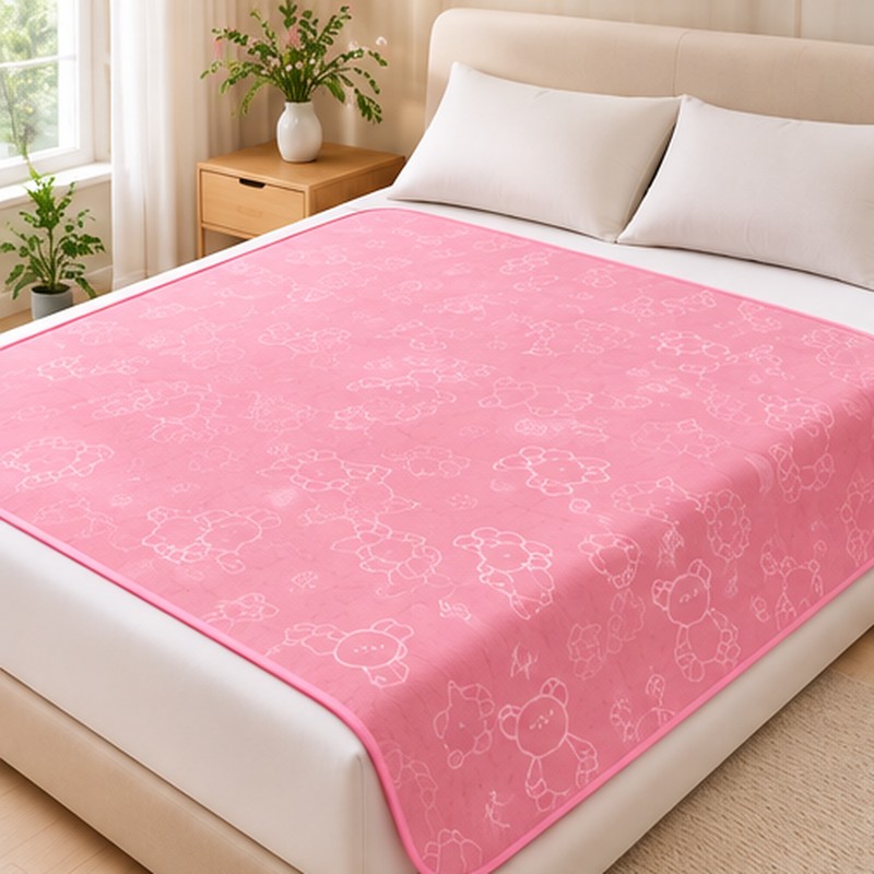 Waterproof Washable Bed Pad for Mattress Protection – Soft Flannel
