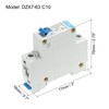 sourcing map Circuit Breaker Low Voltage AC 10A 230/400V 1-Pin