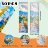 JSRQT Pack of 30 Bookmarks, Bible Verses, Double-Sided Landscape Bookmarks