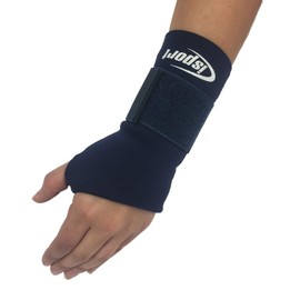 iSport PROFESSIONAL THICK 2MM NEOPRENE HAND WRIST COMPRESSION WARMING COMFORT SUPPORT GUARD LARGE (16.5CM X 19.5CM)