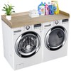 Royxen Washer Dryer Countertop with Solid Wood Core,54“W x 27.5D