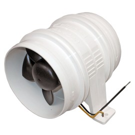 attwood Turbo 4000 in-Line Blowers, White 4"(1749-1) FO-2836