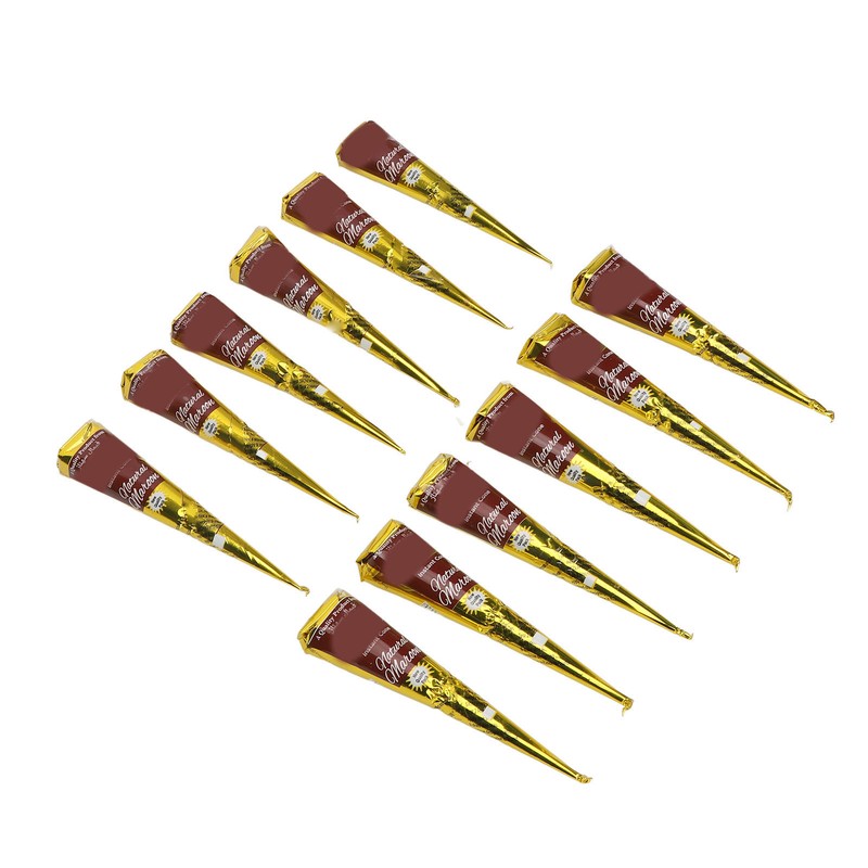 12pcs Temporary Tattoo Pastes 10.6 Oz Drawing Waterproof Semi Permanent
