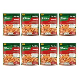 Knorr Pasta Sides Marinara Pasta 8 ct for a Delicious + Quick Side Dish, with No Artificial Flavors or Preservatives, 4.4 oz