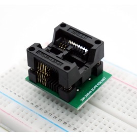 YMS Parts IC Conversion Socket, SOP to DIP8, SOP8 (200 mil), Easy to Remove, Convenient for Writing ROMs, Experiments, etc. (1, SOP8 (200 mil) to DIP8)