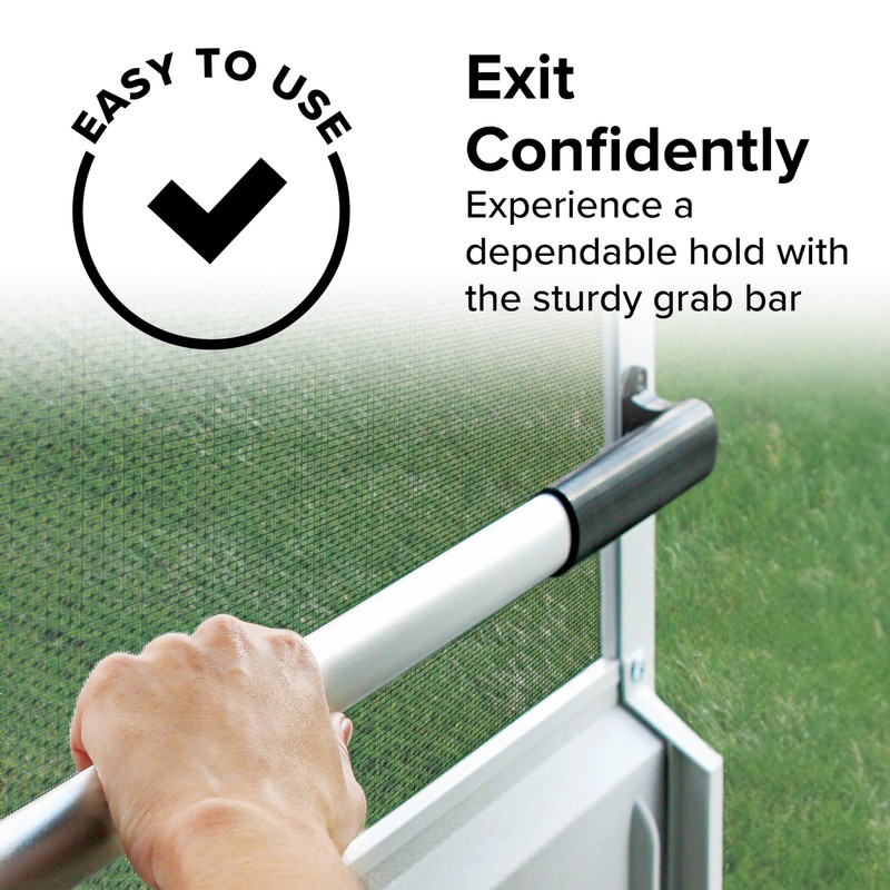Camco Camper/RV Screen Door Cross Bar - Protects The Screen