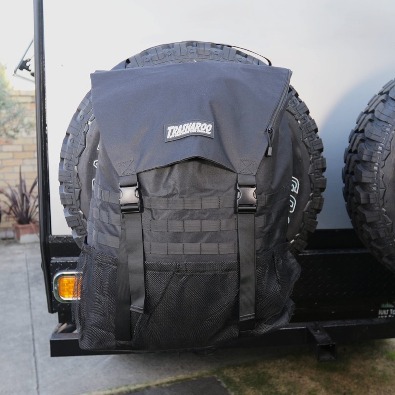 Trasharoo Spare Tire Trash Bag BLACK