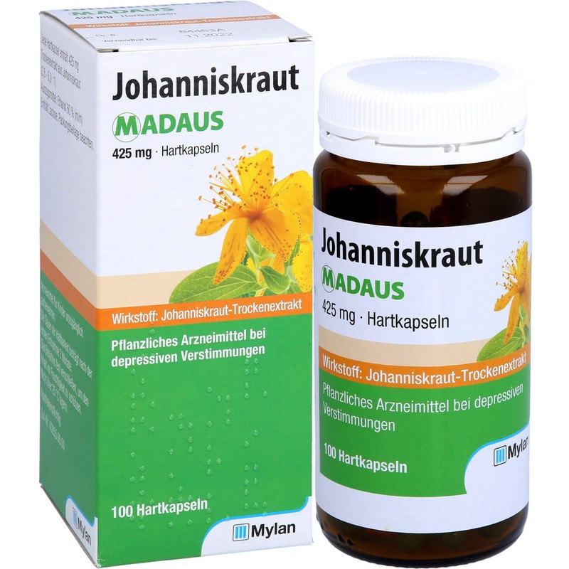 JOHANNISKRAUT MADAUS 425 mg Hard Capsules