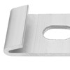 10Pcs Base Clips Hook Fixings Attaches Aluminium Greenhouses Fixture SetSilver