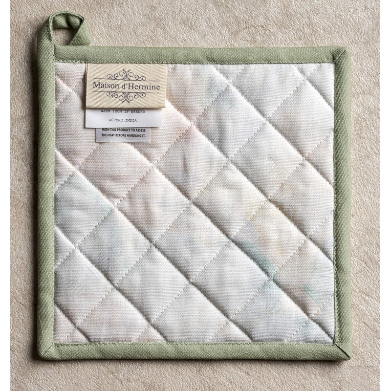 Maison d' Hermine Spring/Summer Set with Oven Gloves and Pot