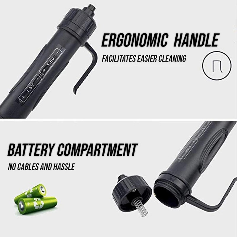 Electric Aquarium Gravel Cleaner Sand Washer Syphon, Fish Tank Water