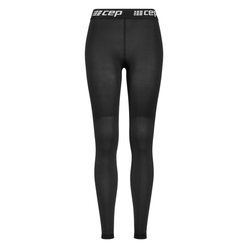 CEP Footless Recovery Compression Tights, Black, Women, IV