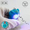 Beierte Novelty Cute Owl LED KeyChain Keyring Torch With Light