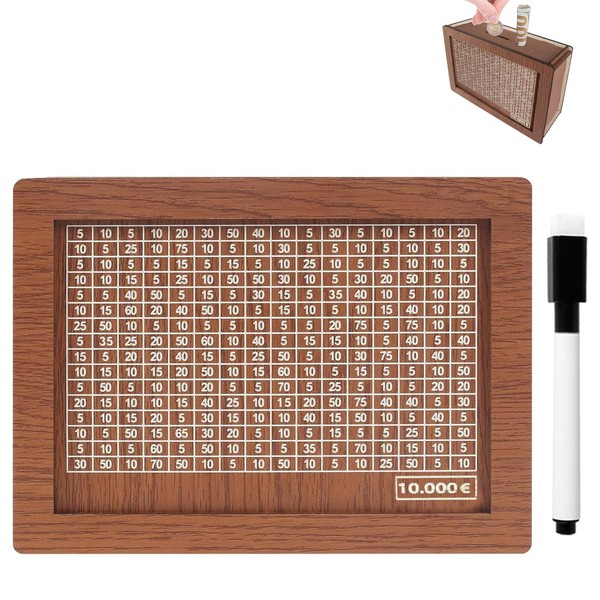 Wooden Money Box, Retro Money Box Storage Box, Money Box