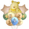 33Pcs Neutral Classic Winnie Baby Shower Birthday Balloons Large 12Inches