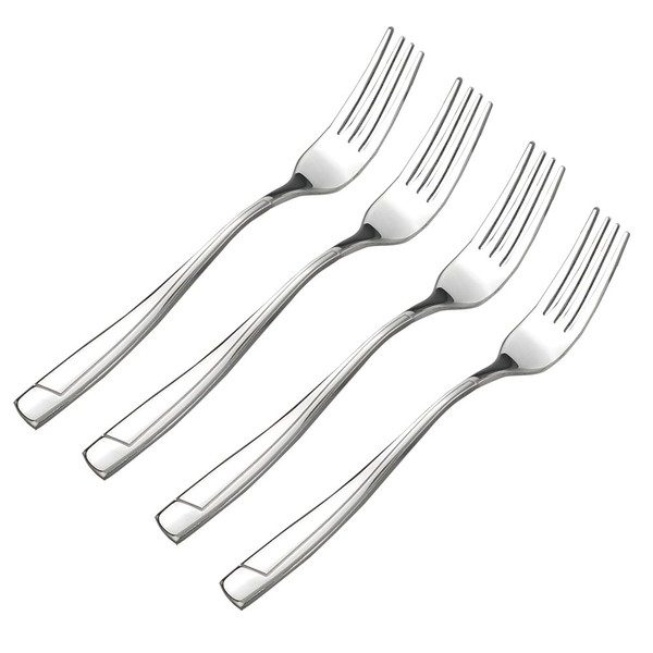 Cand Stainless Steel Dessert Forks, 6.7-Inch, 16-piece