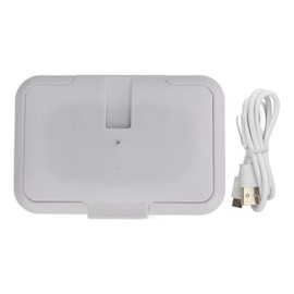 Baby Wipe Warmer Portable Constant Temperature Wet Wipes Dispenser Keep Wipes Moist Warm for Babies White