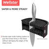 Universal Knife Block Holder for Kitchen, WELLSTAR Knife Stand without