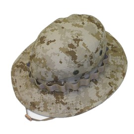 Desert Digital Camouflage Boonie Hat NO Emblem - Size: Large