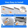 Grill Grease Tray Replacement for Dyna Glo with Catch Pan,