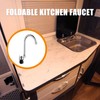 Foldable Faucet for Motorhome 360°Rotation Kitchen Faucet Sink High Arch