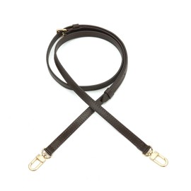 Senral Vachetta Shoulder Bag Strap for Pochette Metis, Toiletry Pouch 26, Alma, Brown 2s Width 1.2cm ( 0.47inch )Gold