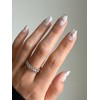 NOVA, Semi Cured Gel Nail Strips (Chrome Heart) - The