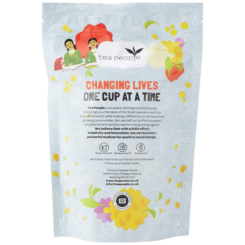 Tea People Choco Mint Rooibos, 50 Tea Pyramids Pack