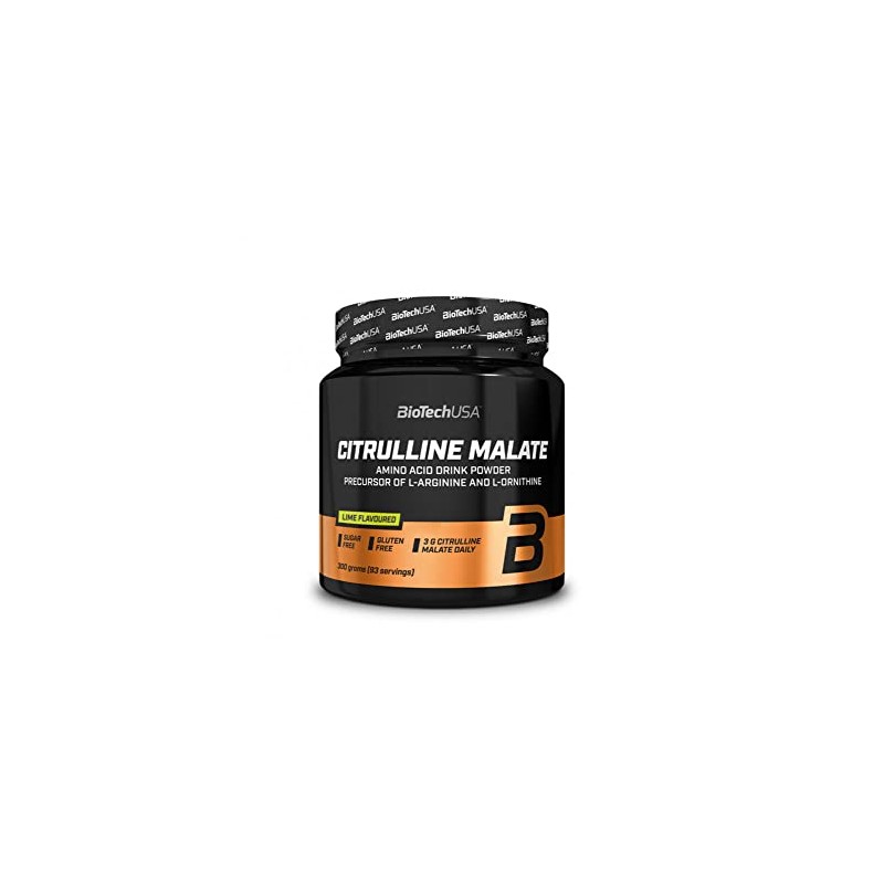 BioTechUSA Citrulline Malate, Lime - 300g