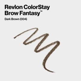 Lápiz y gel para cejas Revlon Colorstay Brow Fantasy tono Dark Brown